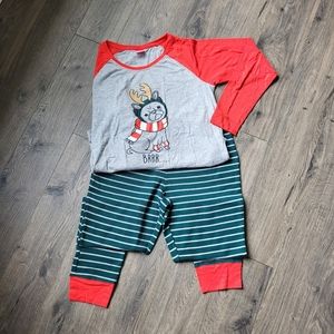 Jenni Intimates Brr... Frenchie Reindeer Holiday Pajamas {Large}